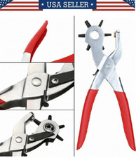 Puncher Tool Leather Punch Plier Leather Belt Revolving Perforator Round Hole picture
