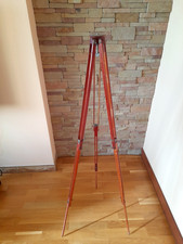 Vintage Early Soviet Wooden Tripod Folding Camera Tripod 60-140cm USSR ##2 picture