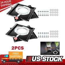 2Pcs For Ram Promaster 2007-2024 Campervan Motorhome Seat Swivel Base 360° US picture