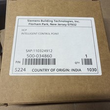 NEW SIEMENS HCP NAC INTELLIGENT CONTROL POINT WALL MODULE 500-034860 FIRE ALARM picture