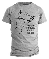 Funny Stick Figure Quote T-Shirt Rude Sarcasm Humor T-shirt picture