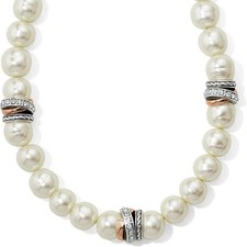 Brighton Neptune's Rings Pearl Short Necklace NWT $158 picture