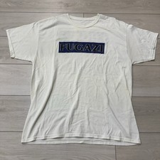 Vintage 90s/00s Fugazi Punk Band T-Shirt Size XL picture