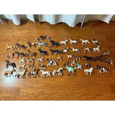 ENORMOUS Collection of 44 Authentic Schleich Horses - 21 NWT Stallions, Unicorn picture