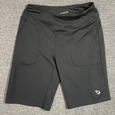 Baleaf Womens Black Athletic Shorts Size Medium Pockets Running Yoga Gym picture
