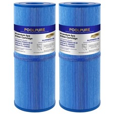 POOLPURE Antimicrobial Spa Filter Replacement for Pleatco PRB50-IN-M, 2PACK picture