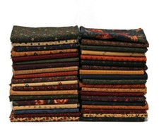 10 Fat Quarters - Kansas Troubles by Moda Calico Floral Flowers Quilting M228.05 picture