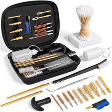 Gun Cleaning Kit for Pistols with Compact Case Multiple Options Fits 22 357/9mm picture