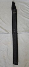 Vintage Giuseppe 1x1 Pool Cue Case Black Billiard Stick Leather Style Case picture