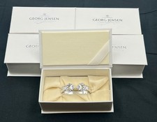 Georg Jensen Sterling Silver Napkin Ring - Open Acorn Designed 1915 Johan Rohde picture