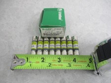 LOT OF 8 LITTELFUSE FLQ 4 MIDGET FUSES, 4A, 500V, XA0545 picture