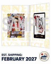 PSL ONE PIECE DAY 2026 Luffy Premium Card Collection Japan picture