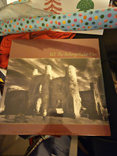 U2 The Unforgettable Fire LP Vinyl Record 12