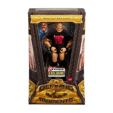 Bloody Stone Cold Steve Austin (WM13) - WWE Defining Moments    Wrestling Figure picture
