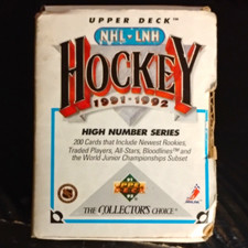 Upper Deck 1991-92 NHL High Number Series 200-Card Set Rookies All-Stars picture