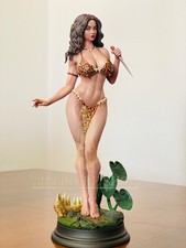Cavewoman Mariem Cooper Figure 3D Print Model 25cm Professional Painted picture