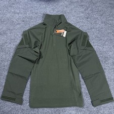 5.11 Tactical Men's Combat Rapid Assault Shirt Green Pockets Medium Military Top picture