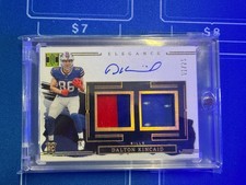 2023 Panini Impeccable Elegance No 7 Dalton Kincaid Rookie Auto Patch RPA /25 picture