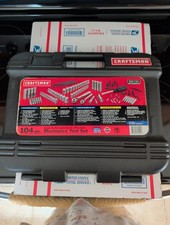Sears Craftsman USA 🇺🇸   Mechanics Tool Set Socket Ratchet 34104 picture