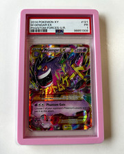 2014 M Gengar EX 121/119 XY Phantom Forces Secret Rare Holo PSA 1 PR  picture