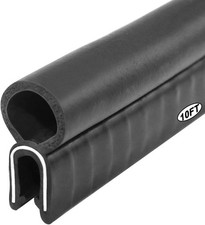 Storystore Car Door Rubber Seal Strip, Fits 1/16