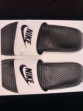 Nike Benassi Just Do It Men's Athletic Sandal, Size US12 - Black picture