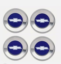 1971 - 1972  Chevelle 1970 - 1981 Camaro 5 Spoke Bow tie Wheel Caps set of 4 picture