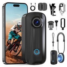SJCAM C100+ Action Camera 4K WiFi Mini Body Camera Hands-Free Vlogging Camera picture
