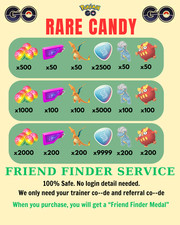Pokémon || Rare Candy ✨ FAST SALE ✨ DONE in 24hrs ✨ Read Description picture