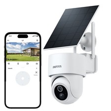 INFIYA L1 Solar Wireless Security Camera 2K Outdoor WiFi Motion Detection Home picture