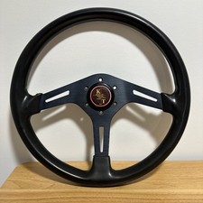 Kei Office Steering Wheel Keiichi Tsuchiya DRIFT KING Vintage Rare History  picture