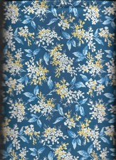 100% cotton  floral fabric 