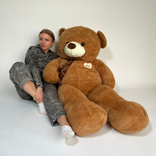 Huge 5ft Tall Teddy Bear - Soft High Quality Plush - Love Themed Valentines Gift picture