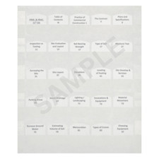 Pre-Printed Tabs - FLORIDA CONTRACTORS MANUAL 2025 EDITION picture