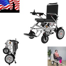 Lightweight Foldable Electric Wheelchairs 38LB For Adults All Terrain 500W Moter picture
