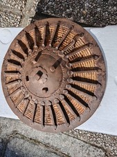 ANTIQUE 17th CENTURY ETHIOPIAN IRON SHIELD SIZE DIAMETER 29CM GOOD CONDITION... picture