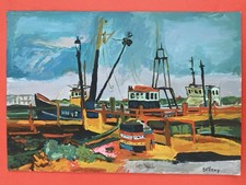 John Bellany Drawing on paper (Handmade) signed and stamped picture