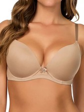 Parfait Jeanie Full Busted Plunge Bra 38E NEW European NUDE picture