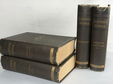 Johann Wolfgang von Goethe / Goethe’s Works Poems Wilhelm Meister 1882 picture