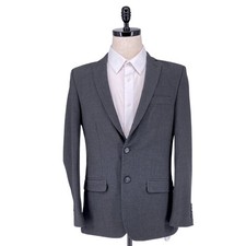 Haggar 1926 Originals 38R Charcoal Gray Jacket Blazer Sport Coat Executive picture