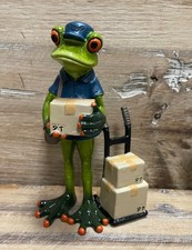 Frog Courier Resin Figurine 6