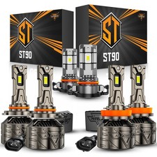 For Chevy Silverado 1500 2007-2015 AUXBEAM Canbus ST90 LED Headlight/Fog Lights picture