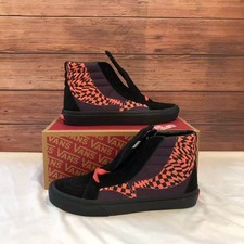 Vans-SK8-HI Reissue 'Warp - Black Paprika' Men's Shoes VN0A4U3D23Z picture