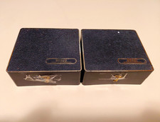 Vintage Ohaus 5601 Sto-A-Weigh Calibration Weight Sets Pharmacy Lab Lot of 2 picture