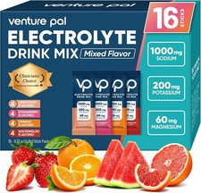 Electrolitos En Polvo 16 Sobres Sin Azucar Sales De Hidratación Para Bebidas picture