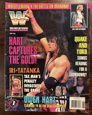 WWF Mag Owen Hart & Tatanka Roddy Piper June 1994 picture