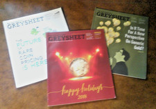 3-Official Greysheet Magazines CDN WHOLESALE PRICING REPORT AUG / NOV / DEC 2018 picture