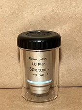 Nikon LU Plan EPI 50x/0.80 A ∞/0 Microscope Objective Lens WD 1.0 picture