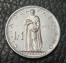 1953 Vatican City 1 Lire Coin picture