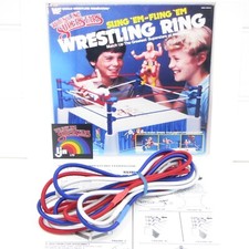 Custom Replacement Ropes Vintage 1980's LJN WWF Sling Em Fling Em Wrestling Ring picture